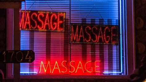 Why do massage parlours offer sex services when。